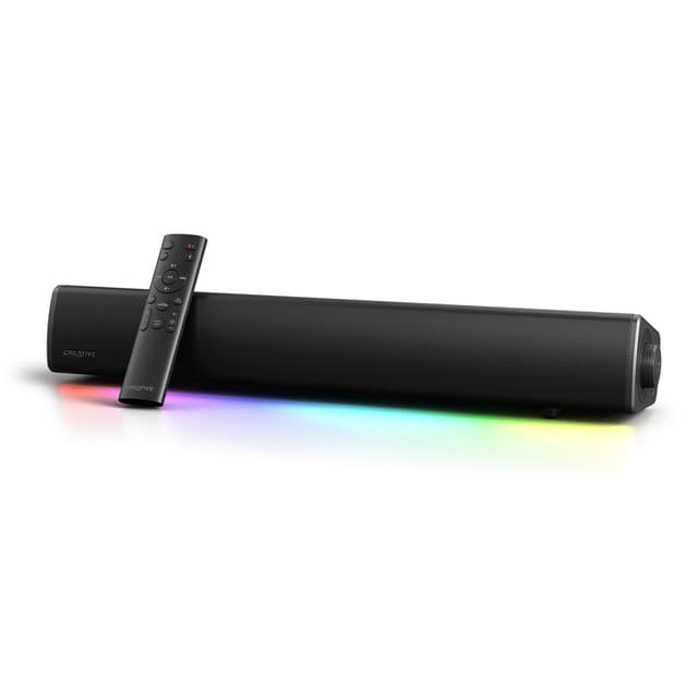 CREATIVE Sound Blaster GS5 RGB Gaming Soundbar mit SuperWide-Technologie