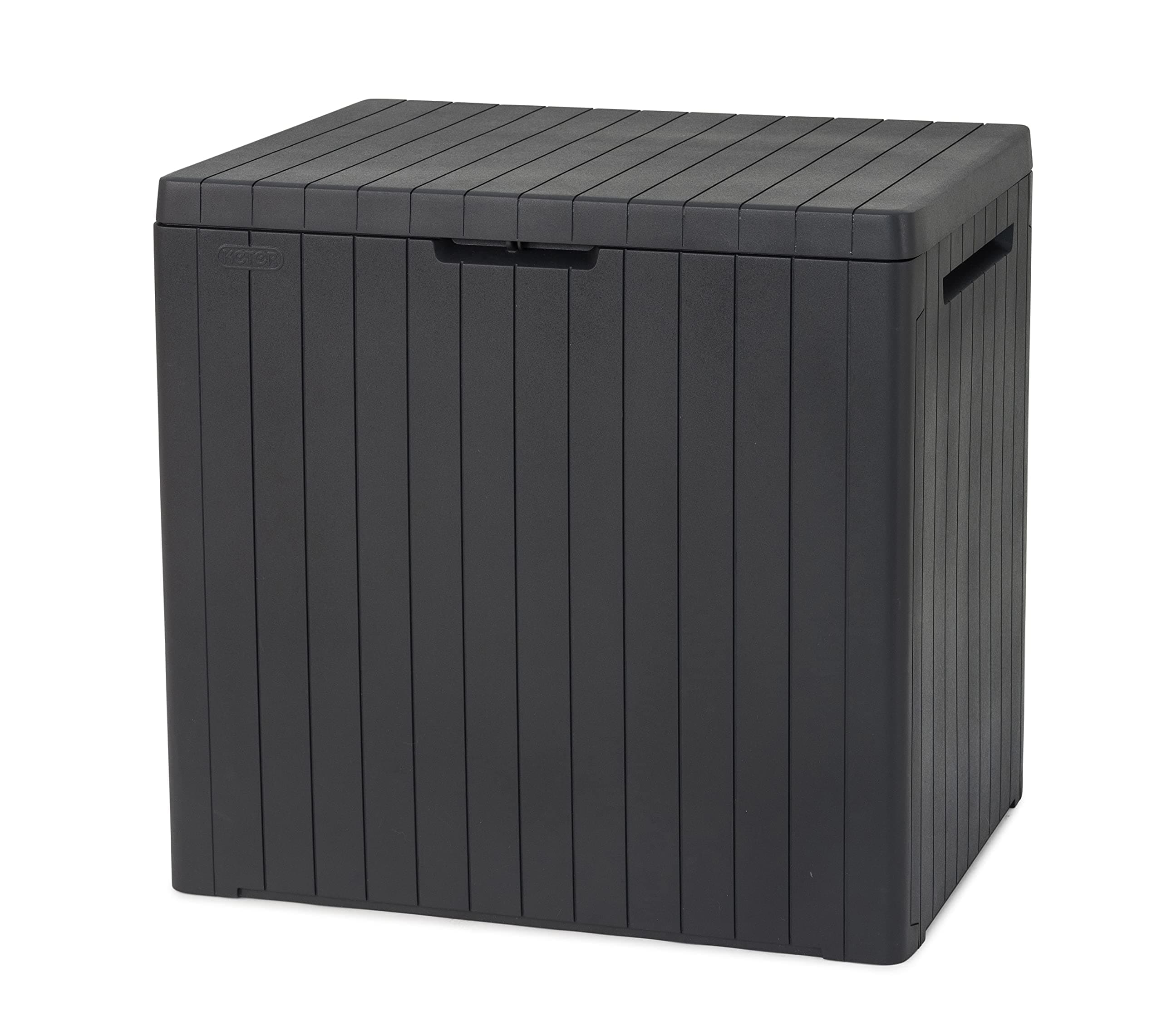 🌟 Super Deal! Keter City Box Aufbewahrungsbox dunkelgrau 🌳🌞