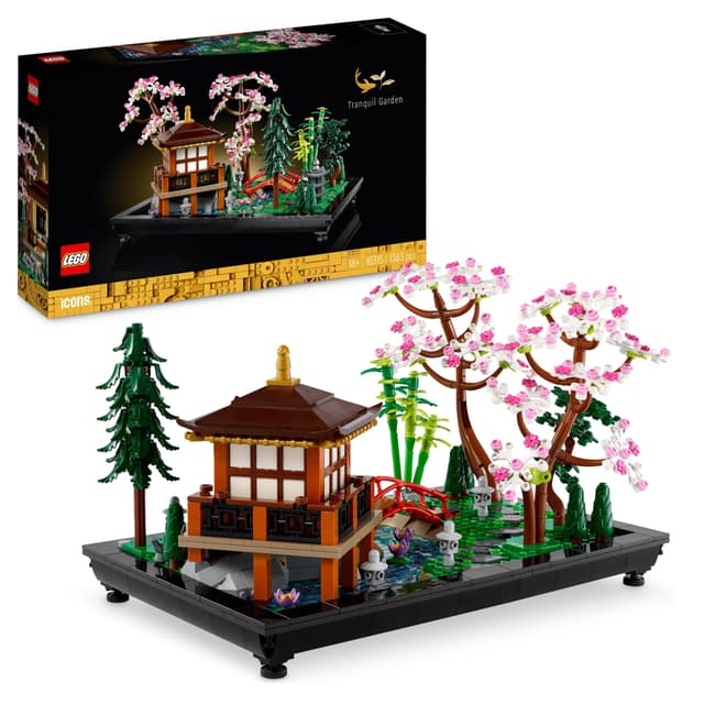 LEGO 10315 Icons Garten der Stille - Botanischer Zen-Garten-Set 🌸🍃