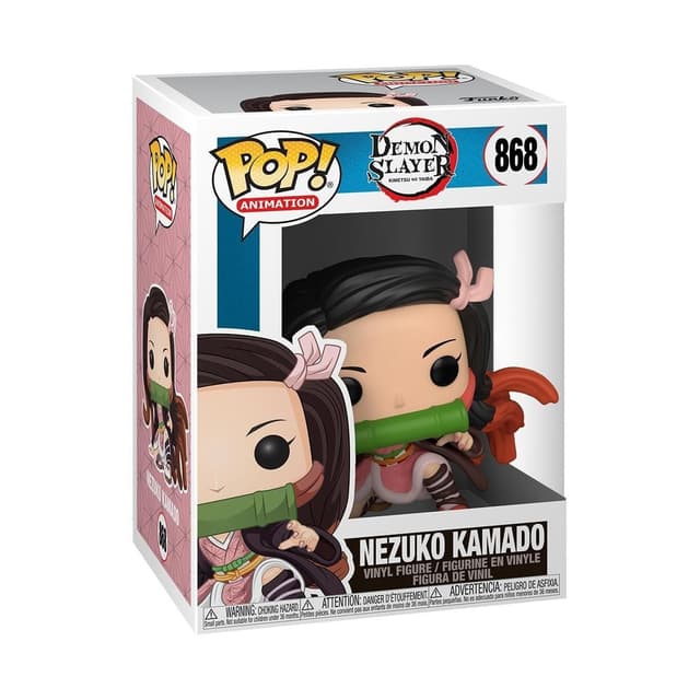 🎁 Funko Pop! Animation: Demon Slayer - Nezuko Kamado Vinyl-Sammelfigur 🎮