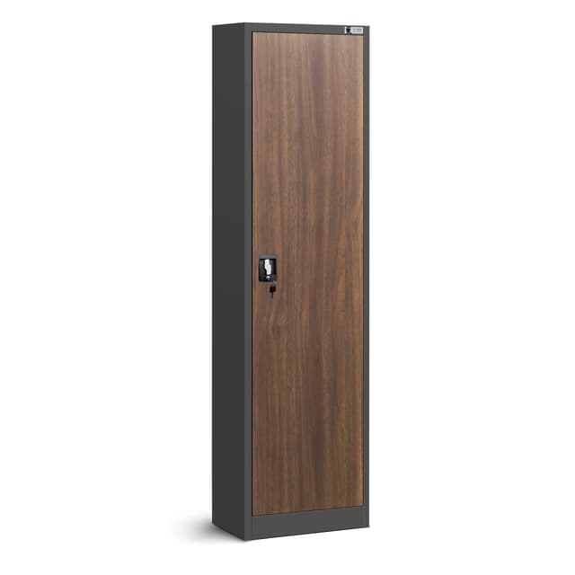 🌟 Super Angebot! Jan Nowak Aktenschrank Anthrazit-Holzoptik 185 cm x 45 cm x 40 cm 🌟