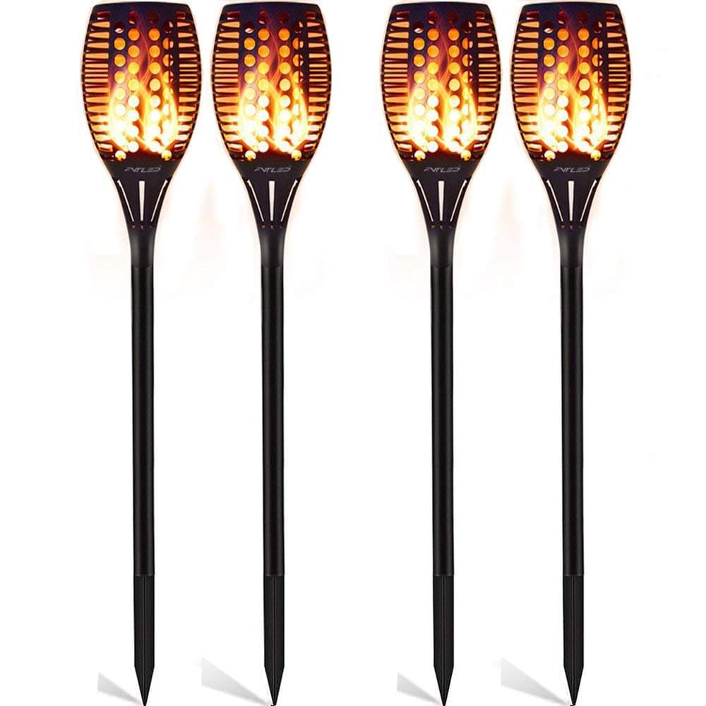 🌞🌿 4 Stück Solarlampen Für Außen Garten 96 LED Gartendeko 🌼🏡