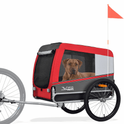 🐾 Tiggo VS Pets L Hundeanhänger groß Fahrradanhänger 🚴