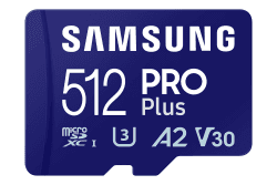 🚀 Samsung PRO Plus microSD-Karte + SD-Adapter, 512 GB - Für Mobile Gaming und 4K UHD 🎮