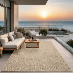 Angebot: Teppich Kansas - robuster In- und Outdoor Teppich im Jute-Look 🌿🌞