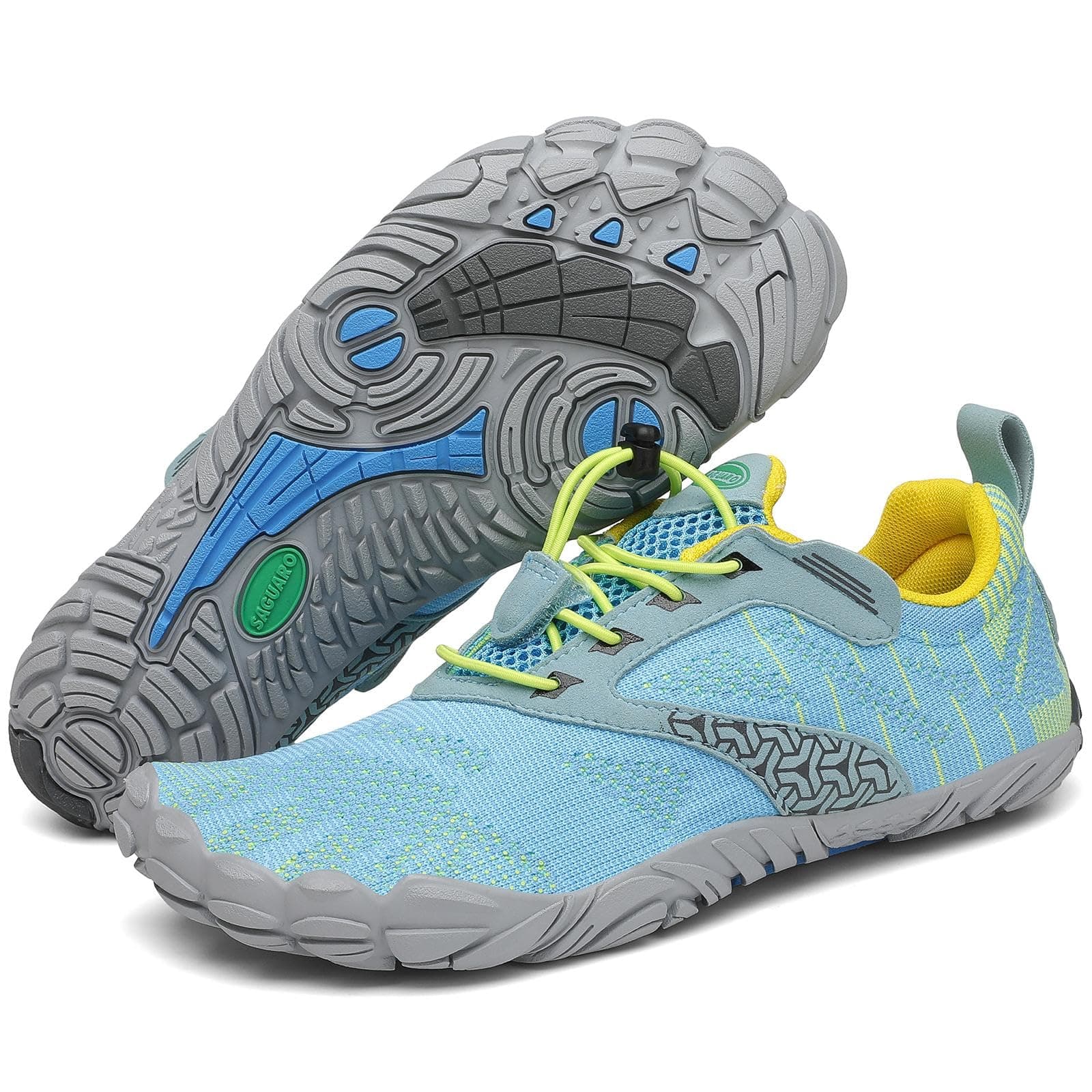 SAGUARO Unisex Barfußschuhe Damen Herren 🏞️ Fitnessschuhe 🌿 Outdoor Wanderschuhe