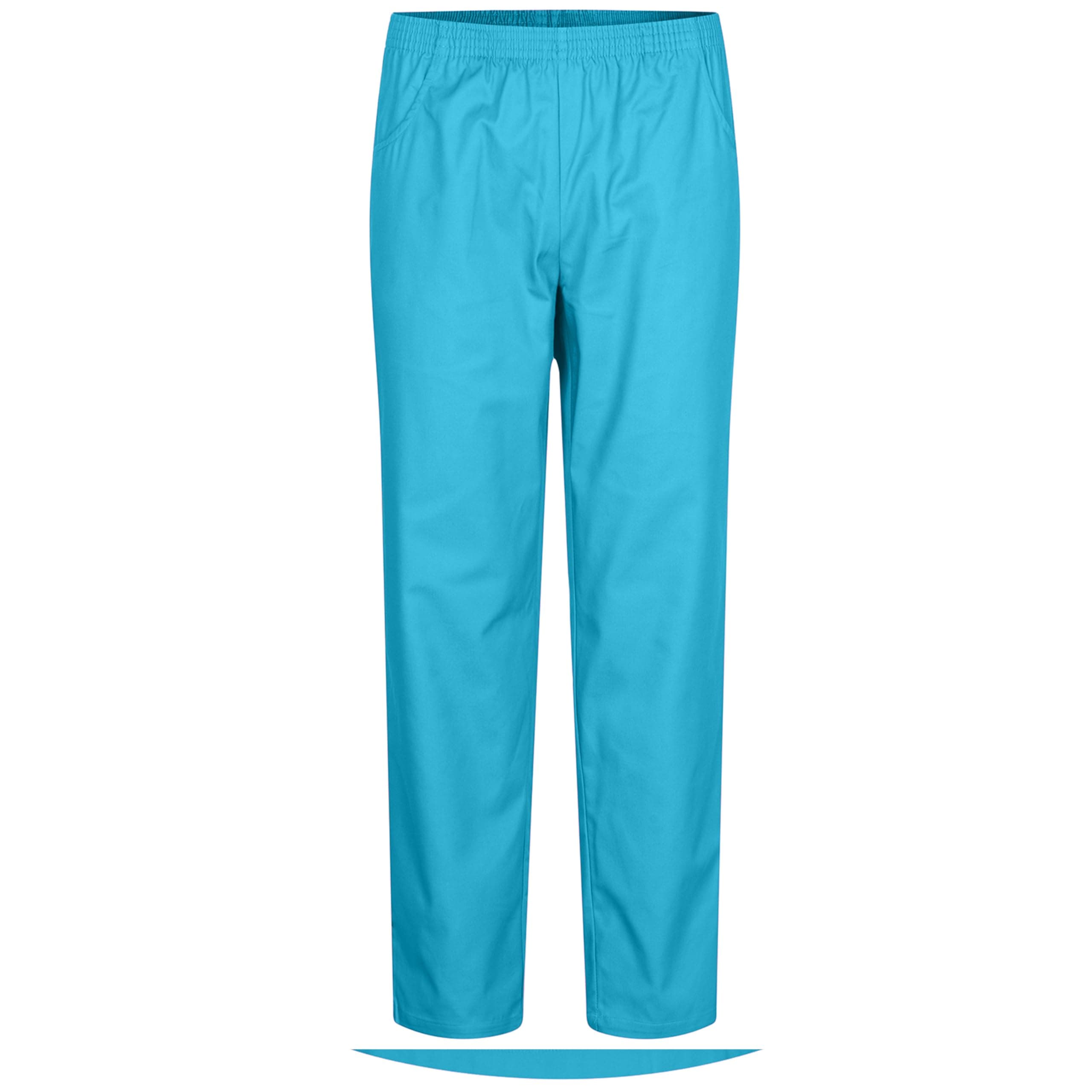 👖 MISEMIYA Arbeitshosen Unisex ELASTISCHE Taille BZ-6802 L Cyan 🌟