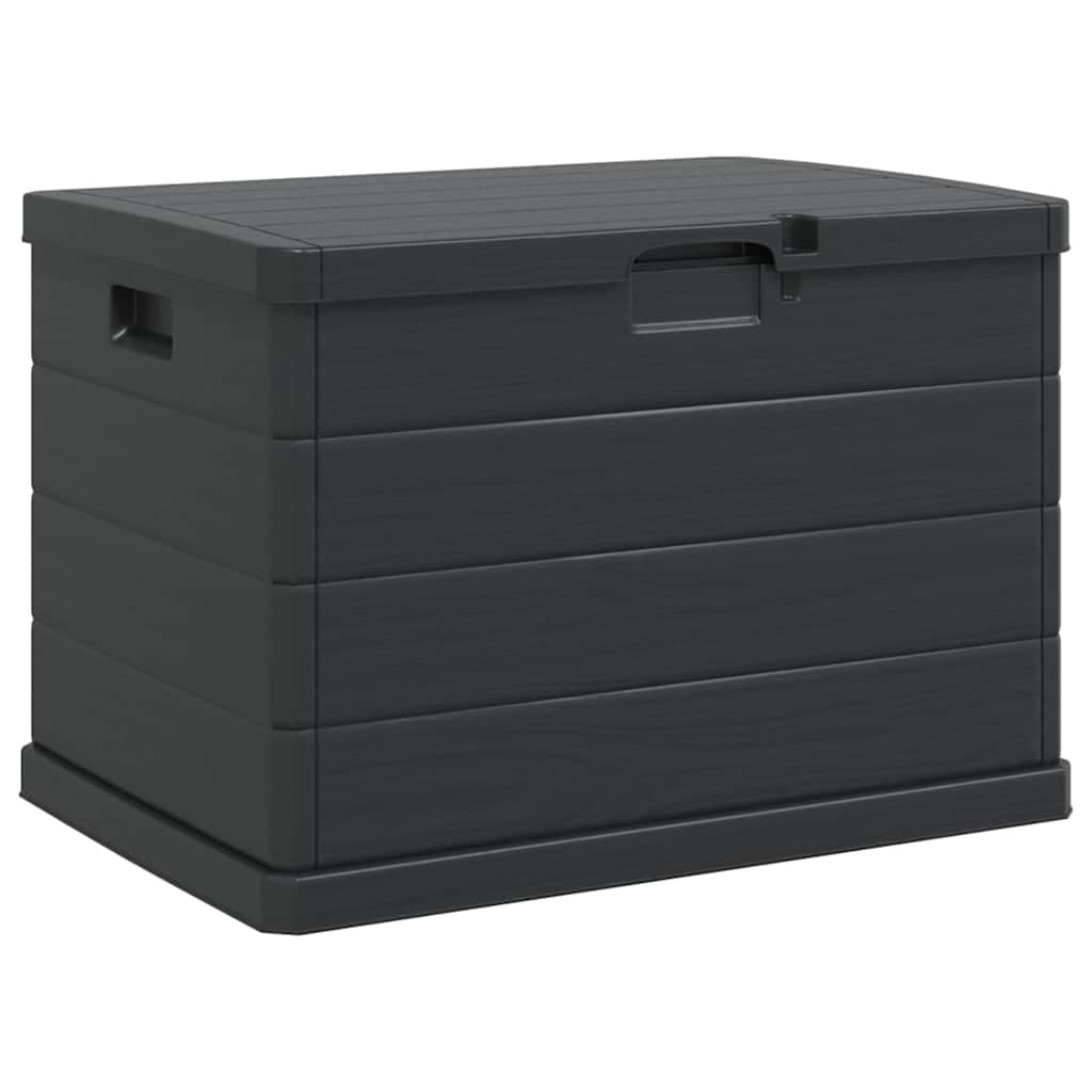 vidaXL Moderne Outdoor-Aufbewahrungstruhe 🌿🔒 - Rechteckige Kunststoffbox mit 170 Liter Kapazität