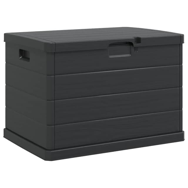 vidaXL Moderne Outdoor-Aufbewahrungstruhe 🌿🔒 - Rechteckige Kunststoffbox mit 170 Liter Kapazität