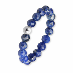 🌿 GD GOOD.designs Anti Stress Ring aus Naturstein Perlen für Damen 🌸