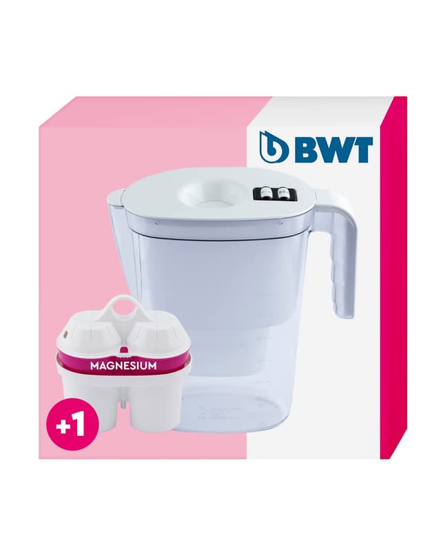 🌊🌿 BWT Wasserfilter Krug 2.6 L - Ohne Filter - Schwarze Packung