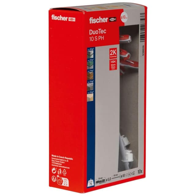 Angebot: fischer DuoTec 10 S PH Kippdübel mit Panheadschraube