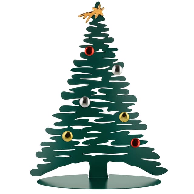 🎄Reduzierter Preis! Alessi Weihnachtsschmuck aus Legierter Stahl, grün, One Size