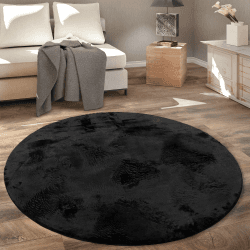 Paco Home Hochflor Teppich Rund Wohnzimmer Kinderzimmer 🏡🌈