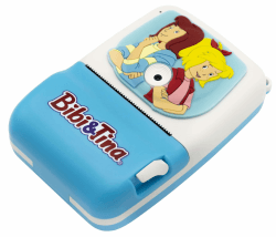 Bibi und Tina Kinderkamera mit lustigen Filtern - Digitalkamera für Kinder ab 3 Jahre mit sofort Funktion zum Bilder ausdrucken - Kinder Kamera, Fotoapparat für Mädchen & Jungen