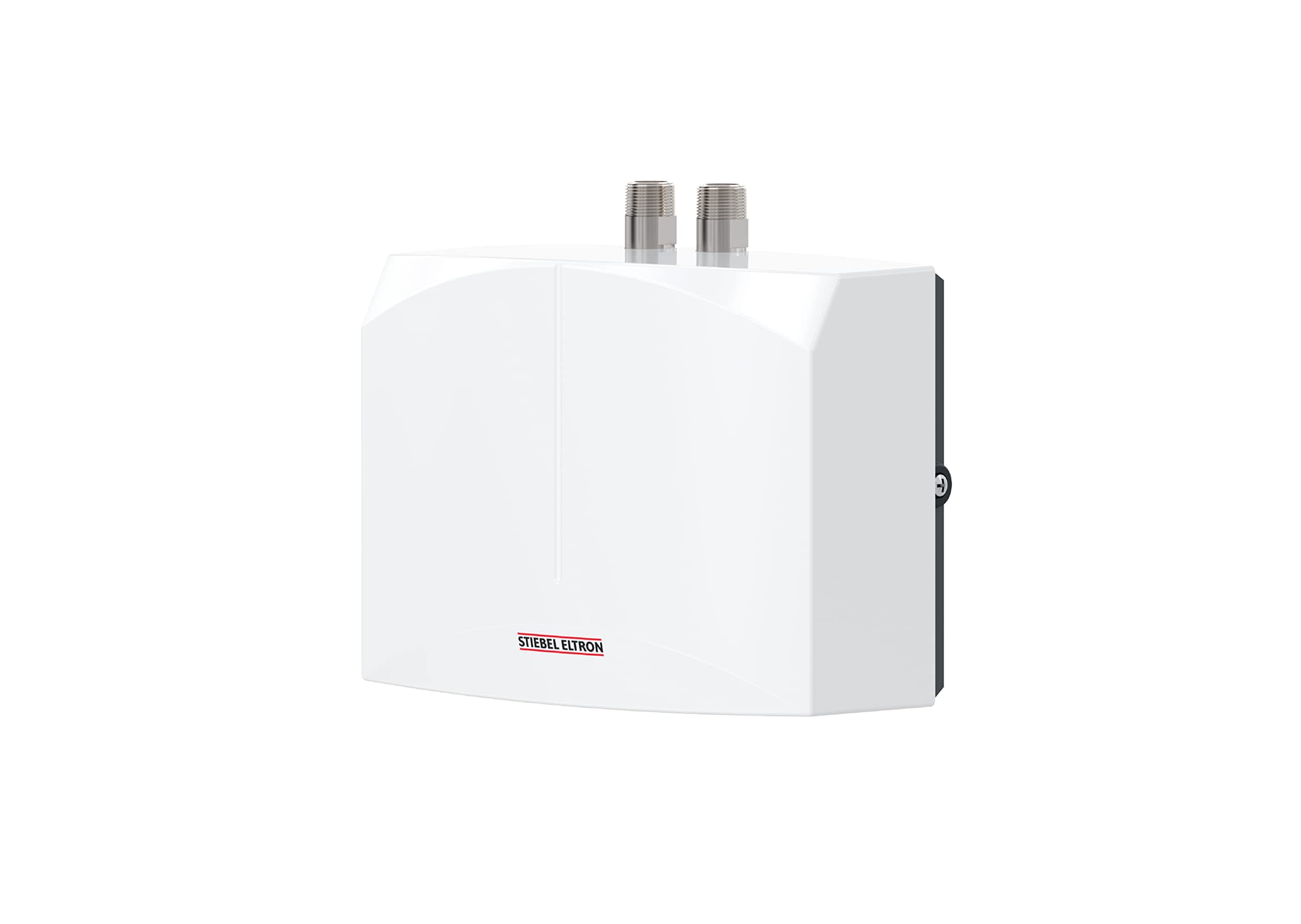 STIEBEL ELTRON elektronischer Mini-Durchlauferhitzer DEM 4 nur fürs Handwaschbecken, 4,4 kW, ohne Stecker, Festanschluss 230V, druckfest + drucklos, VDE geprüft, 231002 4,4 kW ohne Armatur Festanschluss