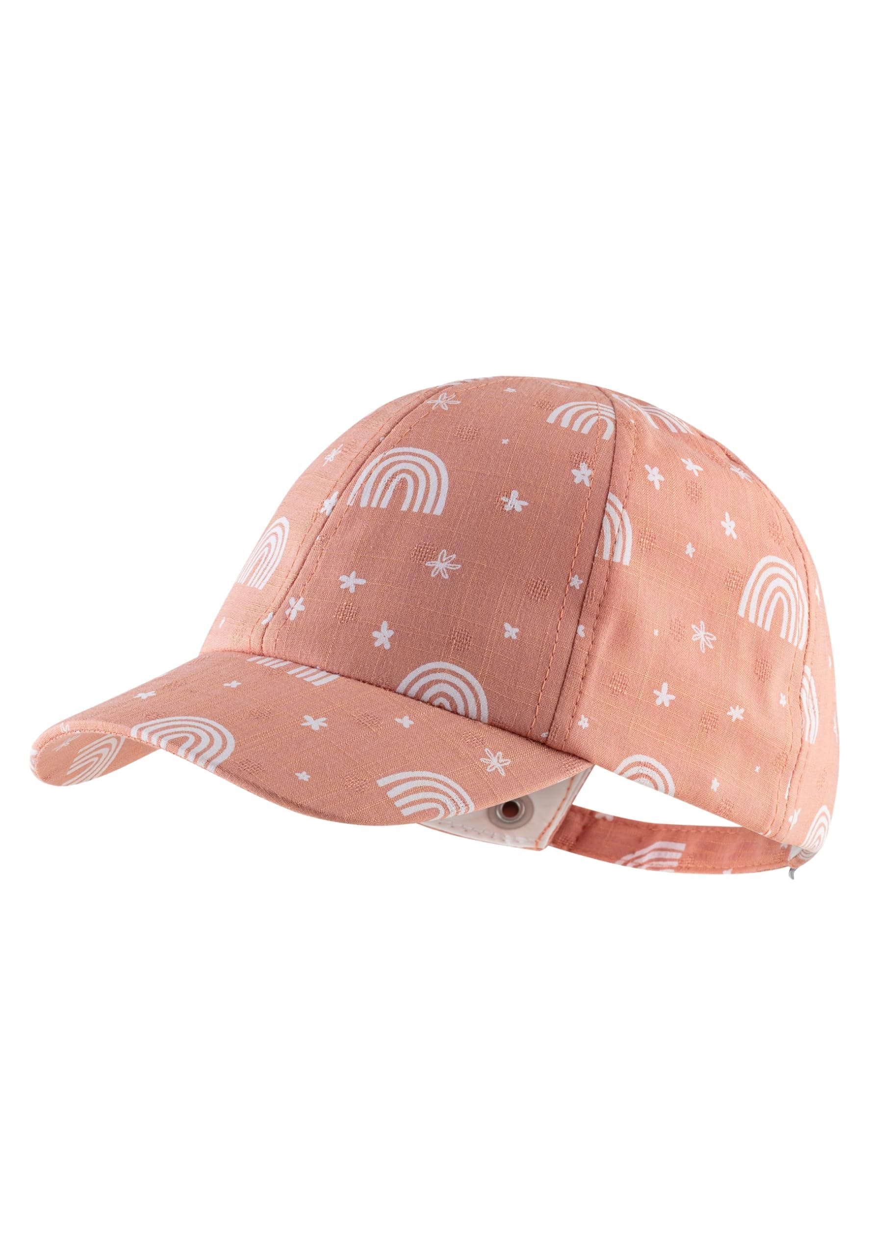 Sterntaler Basecap Regenbogen - Mädchen Schirmmütze Allover Druck - Sommer Cappy mit Metallschließe zur Größenregulierung - Sportive Baby und Kinder Schirmkappe