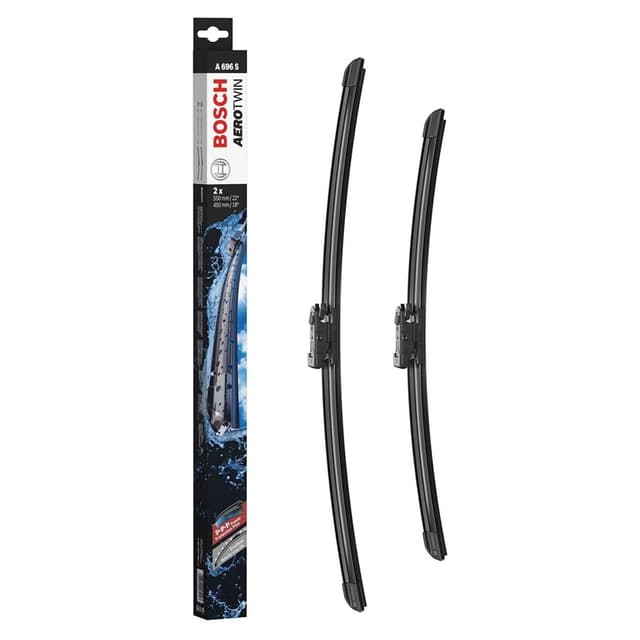 Bosch Scheibenwischer Aerotwin A696S, Länge: 550mm/450mm – Set für Frontscheibe