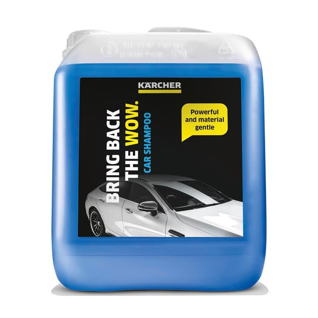 Kärcher Autoshampoo RM 619 (5 l) zur gründlichen Reinigung von Lack- und Kunststoffoberflächen 5 l (1er Pack)