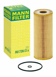 MANN-FILTER HU 726/2 x Ölfilter - für Pkw + Transporter Angebot bei HelloDeals