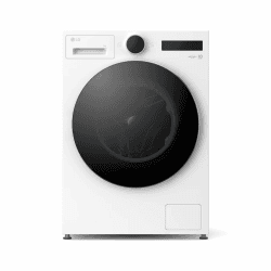 LG F4WX9092 Waschmaschine mit AI Wash, Energieklasse A-55%, neues Design & LCD-Display, TurboWash, Mikroplastik-Programm, 9 kg, weiß 9kg Weiß Single