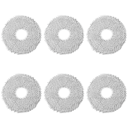 6 Stück Wischtücher Ersatzteile für Dreame L10s Ultra / L10s Pro Ultra Heat / L10 Ultra / L10 Prime / L20 Ultra / X40 Ultra Complete & Xiaomi X10+ / X20+ Saugroboter, Mikrofaser Wischpad Zubehör 6 Stück Wischpad