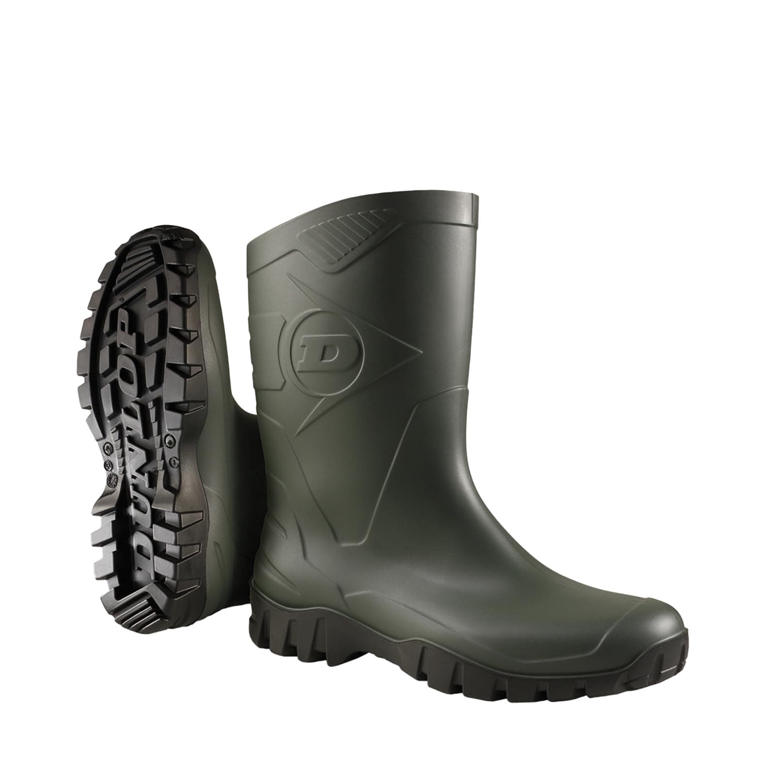 DUNLOP Protective Footwear Dee Calf Gummistiefel – Halbhohe Regenstiefel für Damen & Herren – Wasserdicht, Leicht, Komfortabel – Größe 38–47