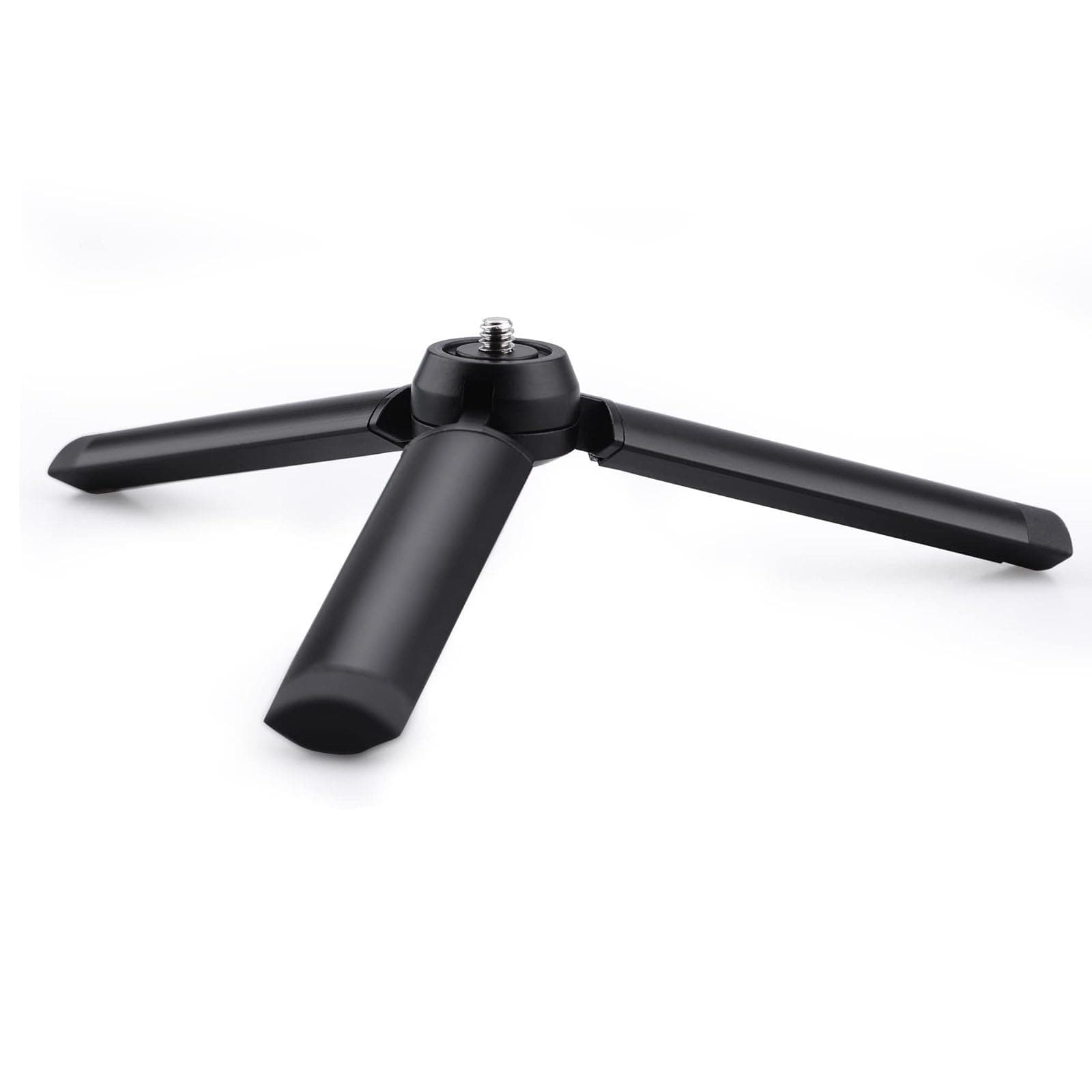 HeiyRC Mini Vlog Stativ für DJI Pocket 3 OM Osmo Mobile 7P 6, für GoPro 13 Max Hero, für Insta360 X5 X3 X4, für DJI Action 5 Pro Smooth Hohem Feiyu DSLR Kamera Desktop Tabletop Stand Grip Zubehör Metallart: