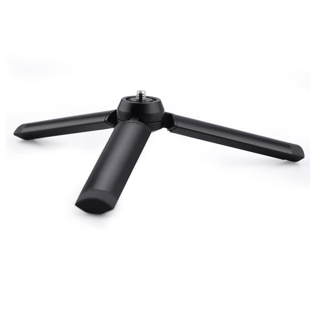 HeiyRC Mini Vlog Stativ für DJI Pocket 3 OM Osmo Mobile 7P 6, für GoPro 13 Max Hero, für Insta360 X5 X3 X4, für DJI Action 5 Pro Smooth Hohem Feiyu DSLR Kamera Desktop Tabletop Stand Grip Zubehör Metallart: