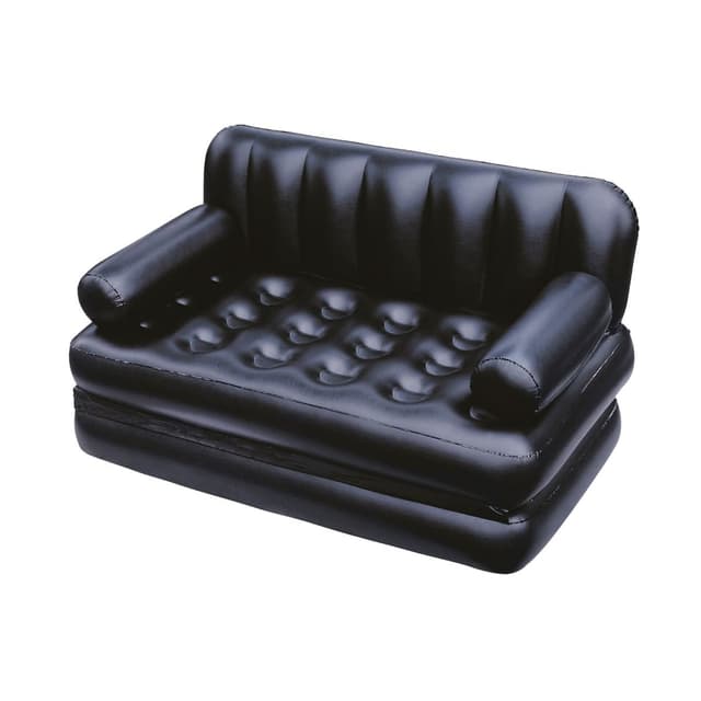 Pavillo Bestway Luftsofa, 5-in-1, zum Luftbett wandelbar, 188 x 152 x 64 cm Schwarz