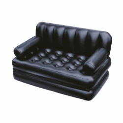 Pavillo Bestway Luftsofa, 5-in-1, zum Luftbett wandelbar, 188 x 152 x 64 cm Schwarz Angebot bei HelloDeals