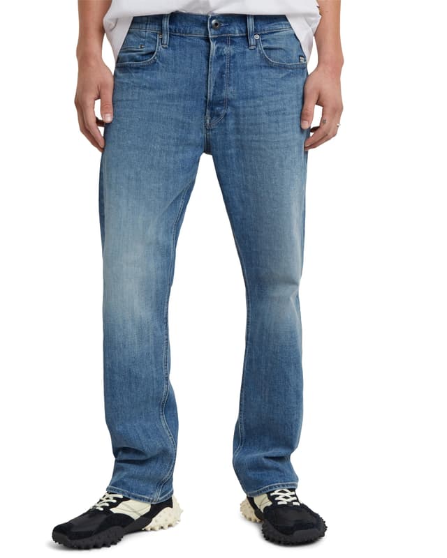 G-STAR Herren Dakota Regular Straight Jeans 36W / 32L Blau (Faded Niagara D23691-d498-d893)