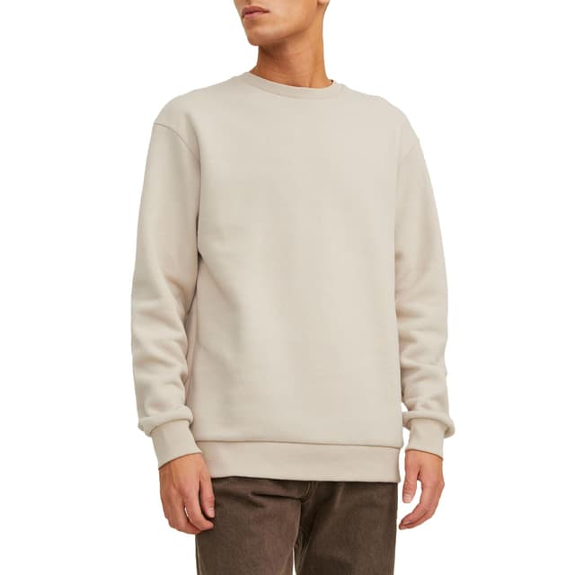 JACK & JONES Male Sweatshirt Einfarbig Sweatshirt