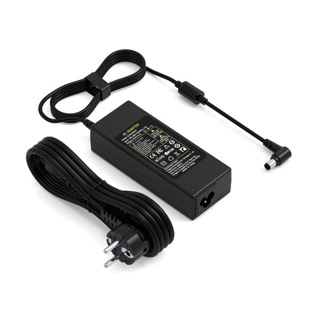 Jippofu 19.5V Netzteil Kompatibel mit Sony Bravia TV KDL-32 KDL-40 KDL-42 KDL-48 KDL-24 90W Ladegerät Ladekabel Adapter W600B W650A W700B KDL32W700B KDL48W600B KDL48W590B LED LCD Bildschirm Charger 19.5V 4.7A 90W