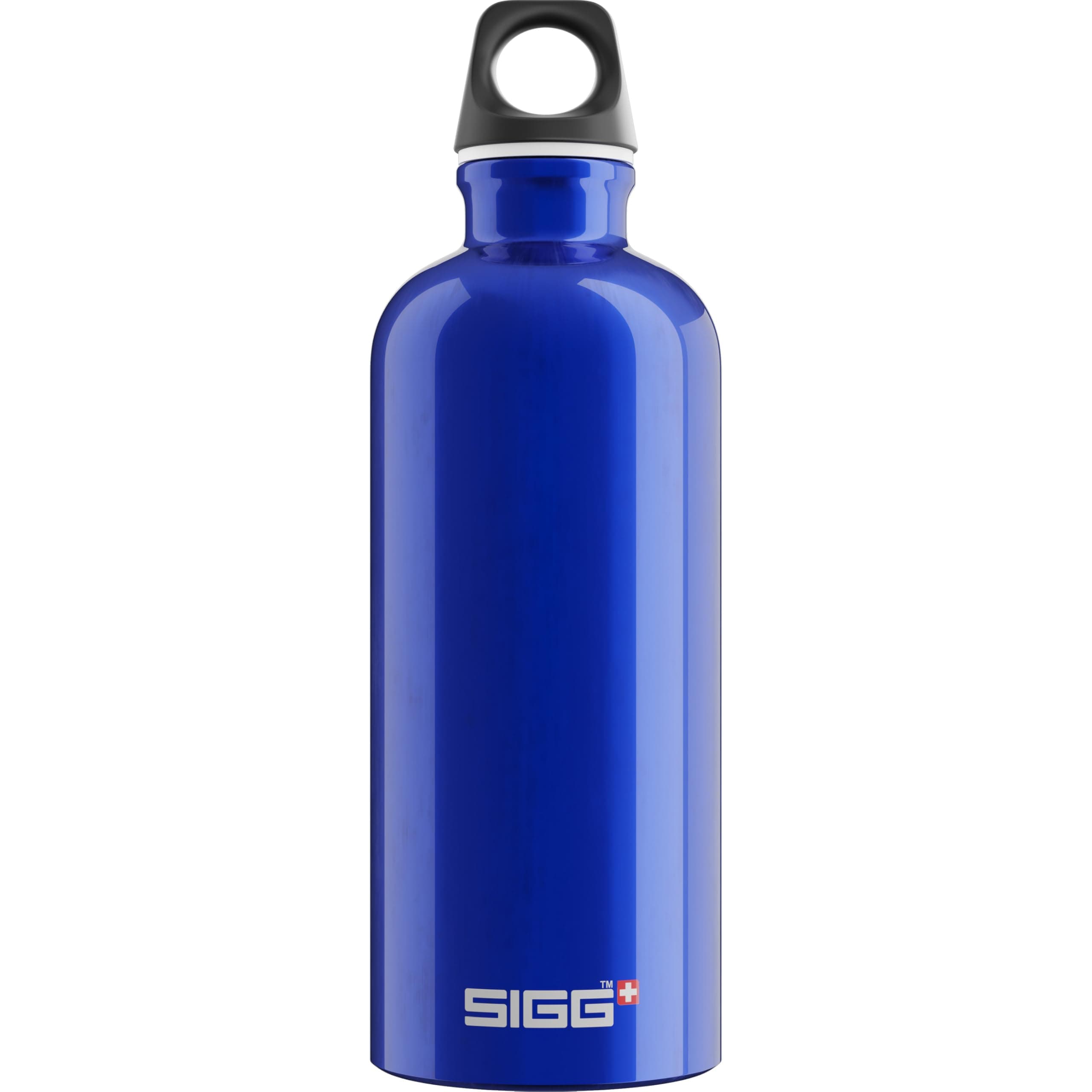 SIGG - Alu Trinkflasche - Traveller - Made in Switzerland - Kohlensäure geeignet - Auslaufsicher - Federleicht - BPA-frei - Outdoor - 0,6L und 1L und 1.5L