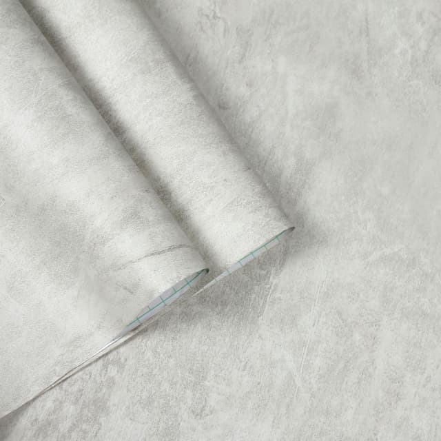 myforHD Selbstklebend Tapete Wandpapier Selbstklebende Folie 40cmX1000cm Hellgrau Tapete Betonoptik Selbstklebend Klebetapete Klebefolie Beton Wandpapier für Küche Beton-optik D 0.4W x 10L m