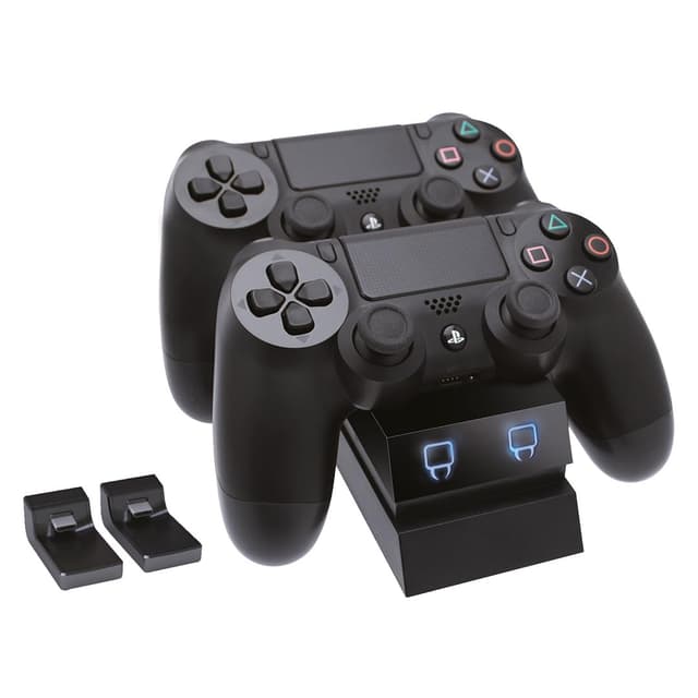 Venom Twin Docking Station, lädt zwei Dualshock 4 Controller gleichzeitig ohne Kabel, mit LED Anzeige - Playstation 4 Schwarz