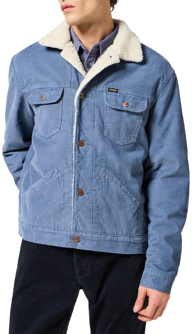 Wrangler Herren Denim Jacket S Grisaille