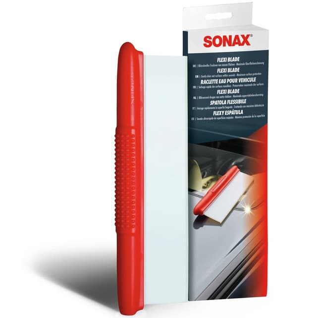 SONAX FlexiBlade (1 Stück) blitzschnelles Trocknen von nassen Flächen bei maximaler Oberflächenschonung | Art-Nr. 04174000 Single