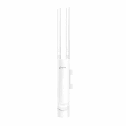 TP-Link EAP110-Outdoor Outdoor WLAN Access Point (300Mbit/s 2,4GHz, Omada SDN, unterstützen nur passives PoE, IP65 wetterfest für Außenumgebung) weiß Single