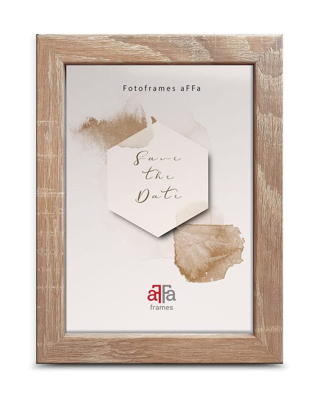 aFFa frames Hekla, Bilderrahmen MDF Fotorahmen, the frame, Fotorahmen mit Acrylglas, Eiche hell, bilderrahmen 18x24 cm Eiche hell 18x24