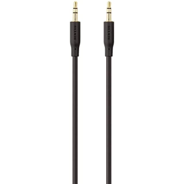 Belkin – Kabel Audio Klinke männlich auf 2 x Klinke männlich – 1 m – schwarz, 1mètre