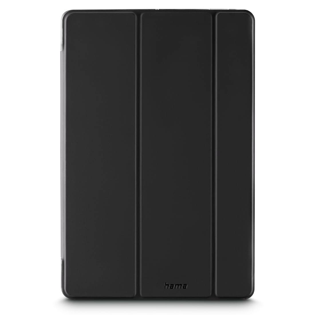 Hama Hülle für Samsung Galaxy Tab S9 FE 10.9“ (Standfunktion, Magnet, Tablethülle, Tablet Case, Stand, Fold, Klapphülle, Schutz, transparent, Flipcase, robust, Business Look) schwarz Fold Clear