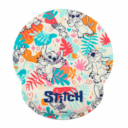 WONDEE Stitch Ergonomisches Mauspad mit handauflage das Macht Freude mit Disney Stich, Gel-Mauspad mit Handgelenkauflage, Mousepad Lilo und Stitch Geschenke Disney für Frauen und Mädchen