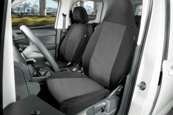 Walser Transporter Sitzbezüge Universalgröße, Autoschonbezug für 1 Einzelsitz (Pilotensitz), Auto Sitzbezüge aus Premium Jacquard, Einzelsitzbezug Transporter, Auto Sitzauflagen für Van 1 Einzelsitzbezug Pilotensitz