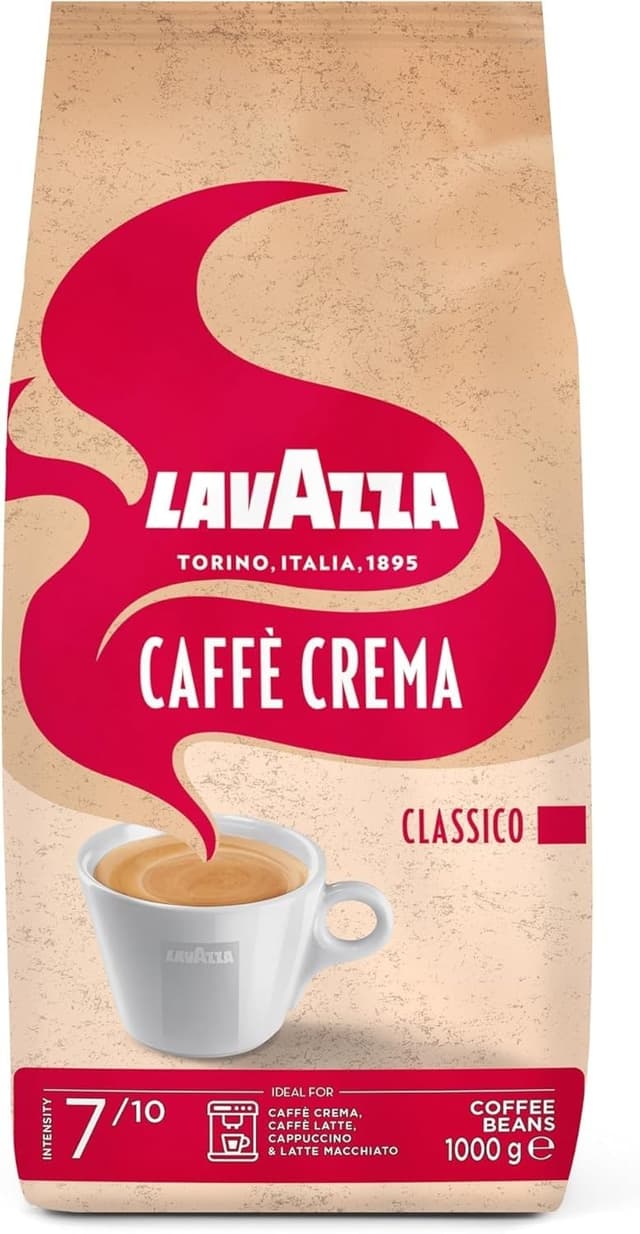 CAFFE CREMA, ganze Bohne, CLASSICO Classico 1 kg (1er Pack)