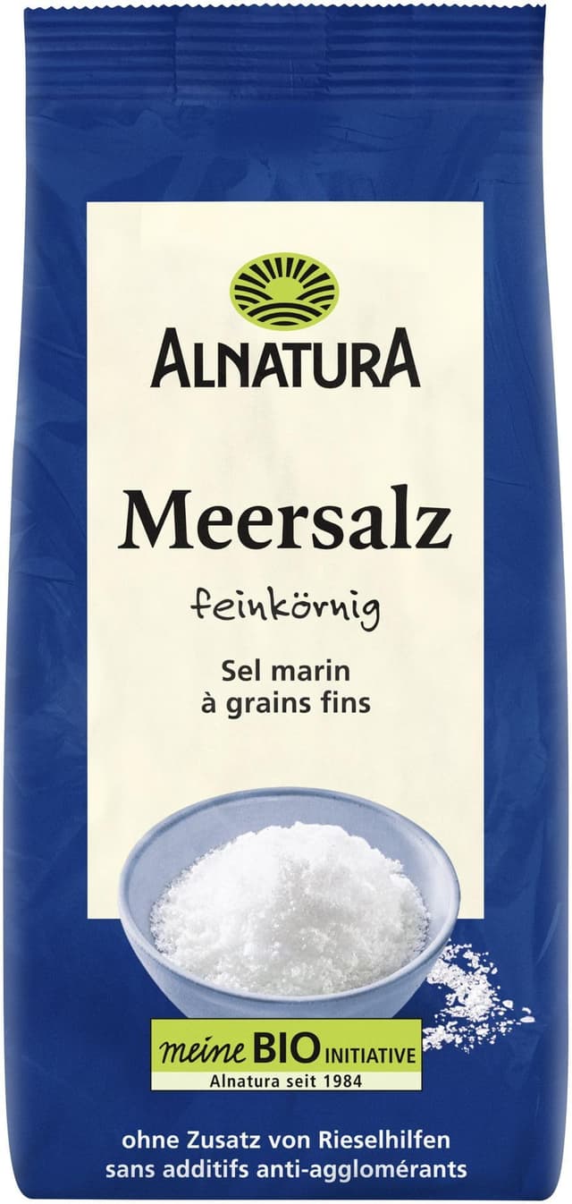 Alnatura Meersalz, 500g Meersalz 500 g (1er Pack)