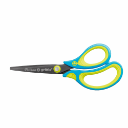 Schulschere Griffix spitz, für Rechtshänder, Neon Fresh BLUE, 1 Stück (für Rechtshänder) Angebot bei HelloDeals