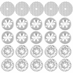 25 Pcs Hitzeschutzplatte Hitzeschild Reparatursatz für Auto, 30mm Klemmscheiben Hitzeschutzblech, 52mm Reparaturbleche，Hitzeschutzblech Reparatursatz Kompatibel mit Die Meisten Autos Angebot bei HelloDeals