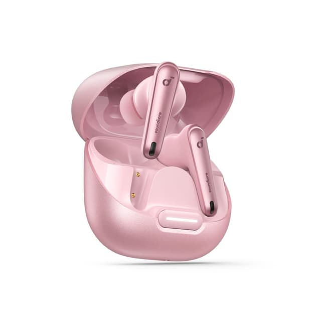 soundcore by Anker Liberty 4 NC Kabellose Earbuds mit Geräuschunterdrückung, 98,5% Noise Cancelling, Adaptive Geräuschunterdrückung für Ohren und Umgebung (Rosa) (Generalüberholt)
